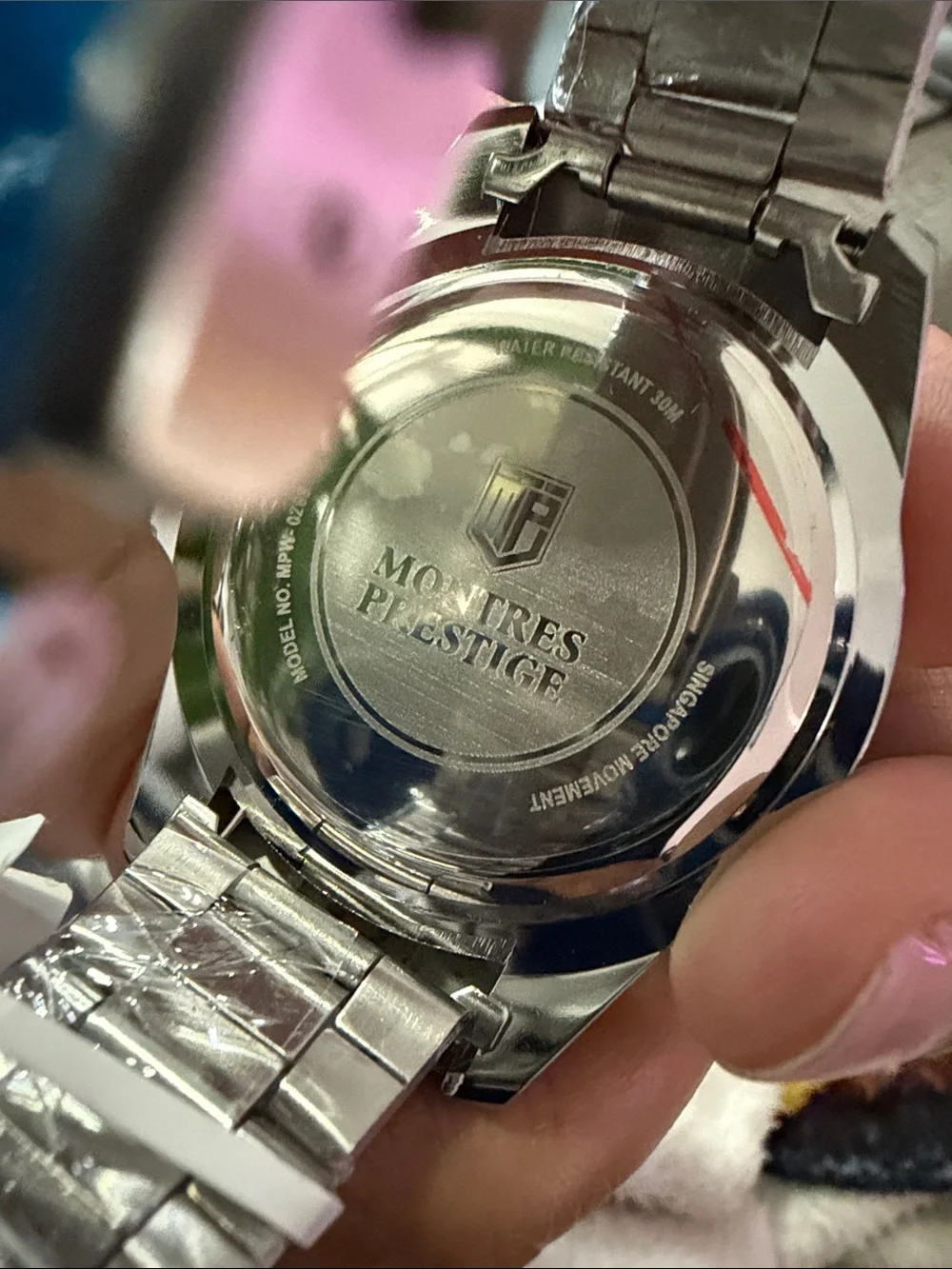 Montres Prestige Branded Navy Box